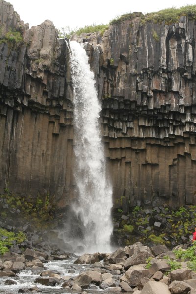 Chute de Svartifoss, Parc national de Skaftafell 
