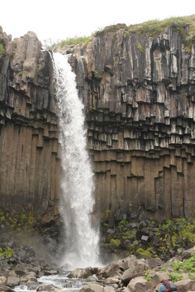 Chute de Svartifoss, Parc national de Skaftafell 