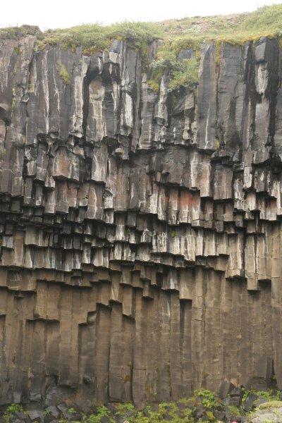 Chute de Svartifoss, Parc national de Skaftafell 