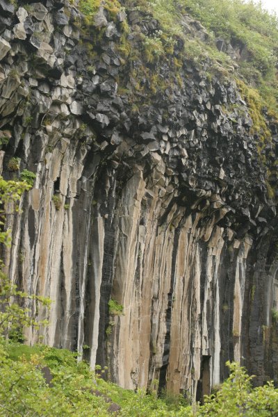 Chute de Svartifoss, Parc national de Skaftafell 