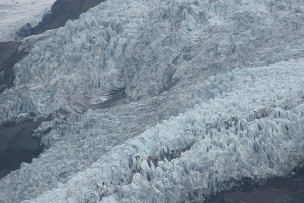 Sandfellshei&eth;i au pied du Hvannadalshn&uacute;kur 