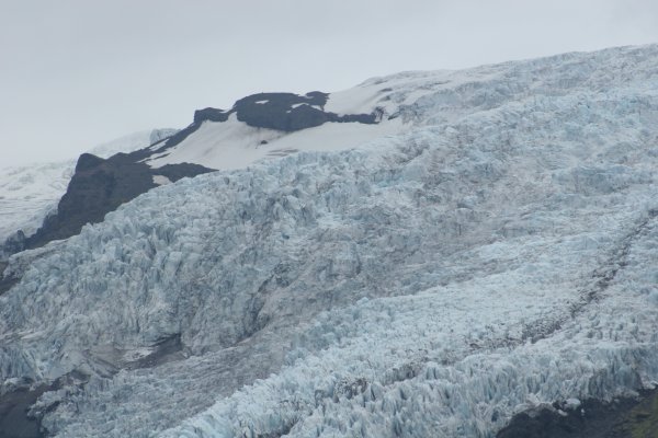 Sandfellshei&eth;i au pied du Hvannadalshn&uacute;kur 