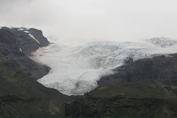 Sandfellshei&eth;i au pied du Hvannadalshn&uacute;kur 
