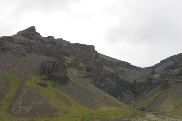 Sandfellshei&eth;i au pied du Hvannadalshn&uacute;kur 
