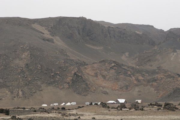 Refuge Dreki &agrave; Drekagil. 