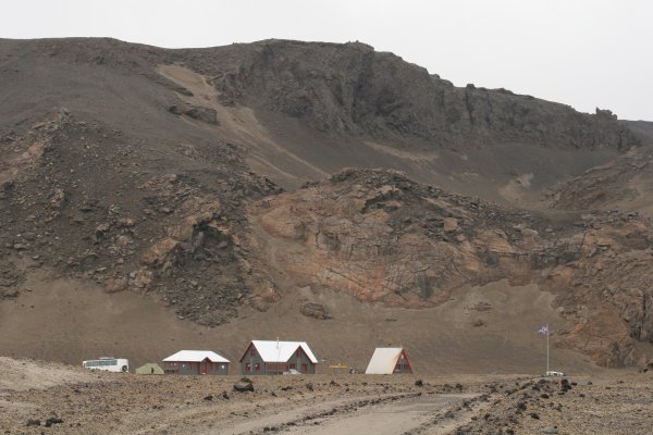 Refuge Dreki &agrave; Drekagil. 