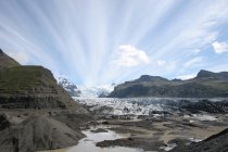 Parc national de Skaftafell, langue glaciaire de Sv&iacute;nafellsj&ouml;kull